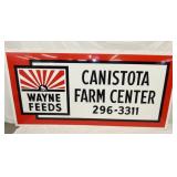 WAYNE FEEDS FARM CREDIT DEALER SIGN