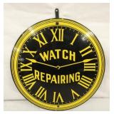 11IN DS PORC. WATCH REPAIRING SIGN