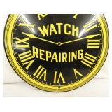 VIEW 3 PORC. WATCH REPAIR DEALER SIGN