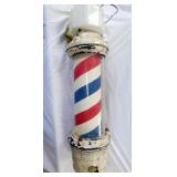 EARLY CANDY CANE BARBER POLE