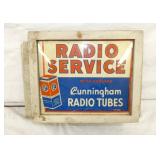 RADIO SERVICE LIGHTUP SIGN