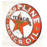 VIEW 6 PORC. 42IN TEXACO SIGN