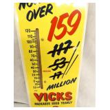 VIEW 3 VICKS THERMOMETER NICE COLOR