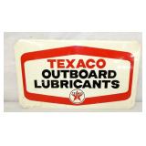 16X9 TEXACO OUTBOARD LUBRICANTS SIGN 