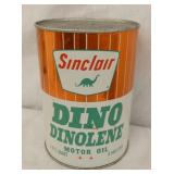 1QT. SINCLAIR DINOLENE OIL CAN 