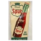 1966 EMB. VERTICAL SPUR SIGN