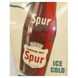 VIEW 4 EMB. SPUR SIGN W/BOTTLE