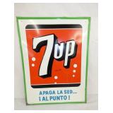 1967 EMB. 7UP APAGA SIGN