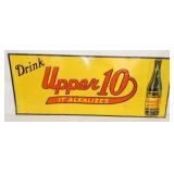 EMB. UPPER 10 SODA W/BOTTLE