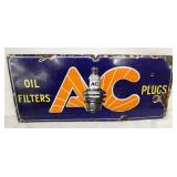 PORC. 21X9 AC SPARK PLUG SIGN
