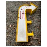 EARLY DINER NEON ARROW SIGN