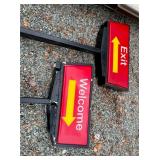 VIEW 2 CLOSEUP SIGNS