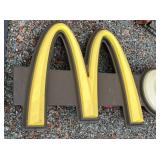VIEW 2 CLOSEUP GOLDEN ARCH MCDONALDS