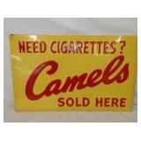 CAMELS SOLD HERE SIGN 22X14