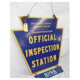 VIEW 4 24X26 OFFICAL INSPECTION SIGN