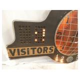 VIEW 6 VISITORS SIGN