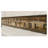 VIEW 10 WOODEN ORIG. 97X17