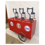 VIEW 4 RESTORED TRIPLE LUBSTER PUMP