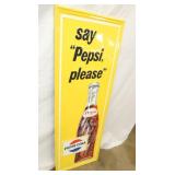 VIEW 3 EMB. PEPSI VERTICAL SIGN