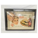 FRAMED ROYAL CROWN COLA CARDBOARD 3D