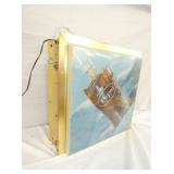 VIEW 6 MEASURES 19IN SPINNER CLOCK