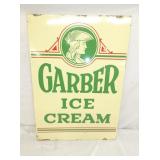 PORC. DS GARBER ICE CREAM SIGN