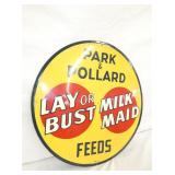 VIEW 2 CLOSEUP EMB. DEALER SIGN