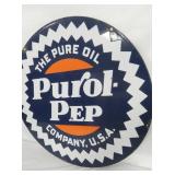 VIEW 5 PORC. DS 26IN PUROL PEP SIGN