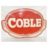 HEAVY ALUM. DIECUT COBLE SIGN