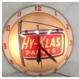 DOUBLE BUBBLE HY-KLAS PAINTS CLOCK