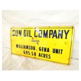 VIEW 3 PORC. SUNOCO SUN OIL SIGN