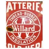 VIEW 5 PORC. BATTERIES DEALER SIGN