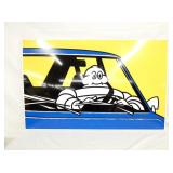 MICHELIN MAN SIGN 30X48