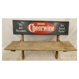 ORIG. 4FT. CHEERWINE BENCH
