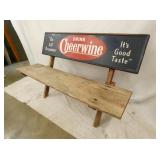 VIEW 5 ORIG. 4FT. CHEERWINE BENCH