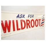 VIEW 3 EMB. WILDROOT BARBER SHOP SIGN