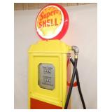 VIEW 7 W/ SUPER SHELL LIGHTED GLOBE