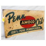 VIEW 3 PENN AMOCO OIL SIGN