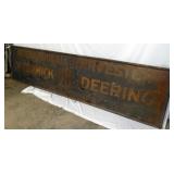 VIEW 2 CLOSEUP SMALTZ SIGN 120X30