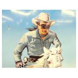 VIEW 3 CLOSEUP EMB. LONE RANGER