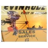 VIEW 2 CLOSEUP EVINRUDE CLOCK