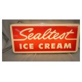 SEALTEST LIGHT UP ICE CREAM SIGN