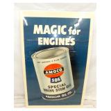 AMOCO MAGIC ENGINES DEALER POSTER