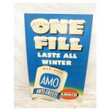 AMOCO ONE FILL DEALER POSTER