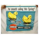 AMOCO DEALER BANNER SMOOTH SAILING 37X35