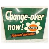 DS AMOCO CHANGE OVER SIGN