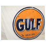 VIEW 3 PORC. GULF DEALER SIGN