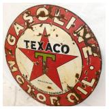 VIEW 4 42IN PORC. TEXACO SIGN