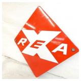 VIEW 4 PORC. 17IN RAILWAY REA SIGN