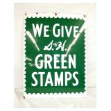 VIEW 3 SIDE 2 PORC. GREEN STAMPS SIGN